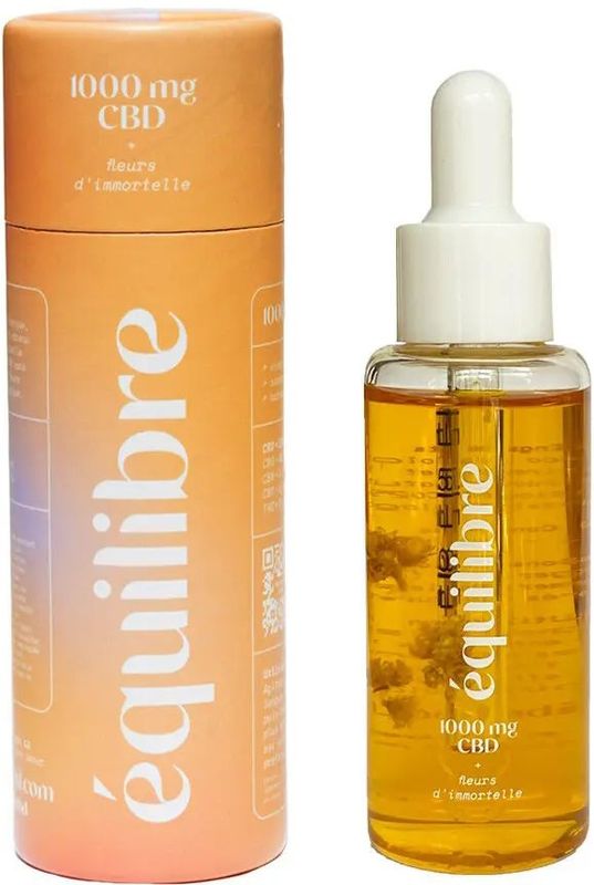 Olie - CBD - 1000mg - 30ml - Premium Full Spectrum - Met Immortelle Bloemen