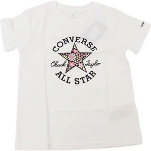 Converse - Floral Dissected Ctp - T-shirt - Meisjes