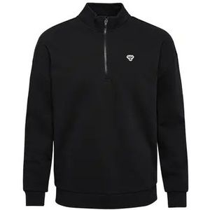 Hummel - Bee - Sweatshirt - Loszittend - Met 1/2 Rits