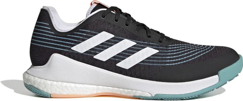 adidas - Crazyflight - Volleybalschoen - Zwart - Gerecycled Materiaal