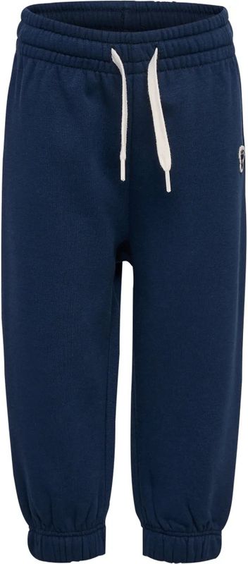 Hummel - Broek - Navy - Sweatstof - Tapered