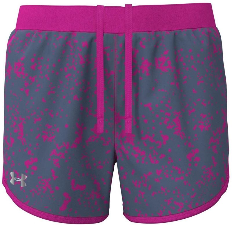 Under Armour - Fly-By 2.0 - Dames Shorts - Imprimé - Lichtgewicht Polyester