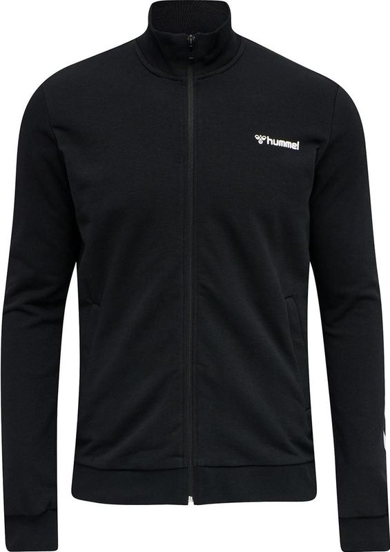 Hummel - hmlISAM ZIP JACKET - Fleece Jasje - Zwart