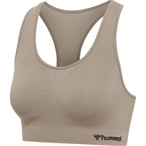 Hummel - Tif - Sportbeha - Zwart - Stretch Stof - Dubbele Laag