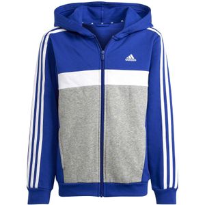 adidas - Trainingspak - Zwart - Katoen/Gerecycled Polyester - Slim-Fit Met Capuchon