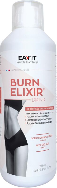 Kruidige groene thee EA Fit Burn Elixir Drink