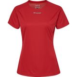 Hummel - RUNNER WO SS TEE - Dames-T-shirt - Vochtafvoerend - Ventilatiepaneel