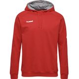 Hummel - hmlGO Cotton - Hoodie - Met Capuchon - Geribbelde Manchetten