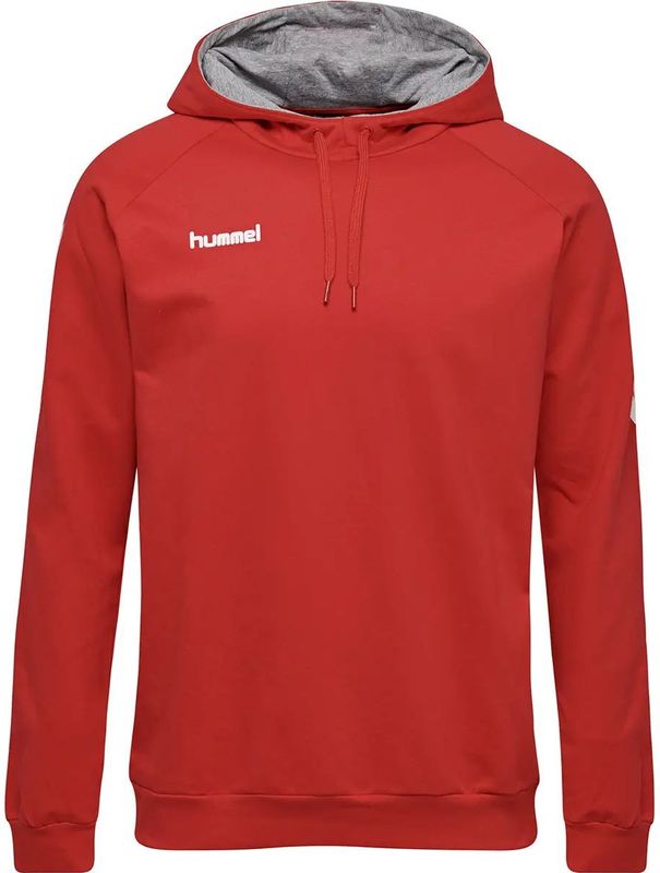 Hummel - hmlGO Cotton - Hoodie - Met Capuchon - Geribbelde Manchetten