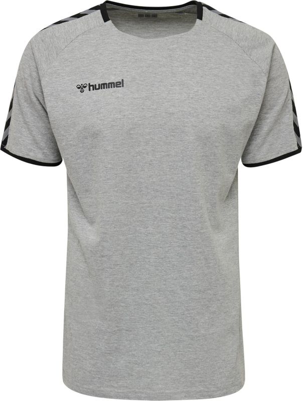 Hummel - hmlAUTHENTIC - T-shirt - Katoen en Polyester - Korte Mouwen