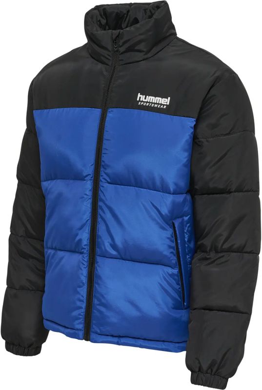 Hummel - Nicky Puff Jas - Zwart - Geweven Stof - Fleece Voering