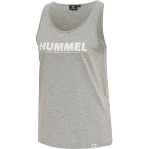 Hummel - hmlLEGACY WOMAN TANK TOP - Mouwloze Top - Zwart - Met Logo Opdruk