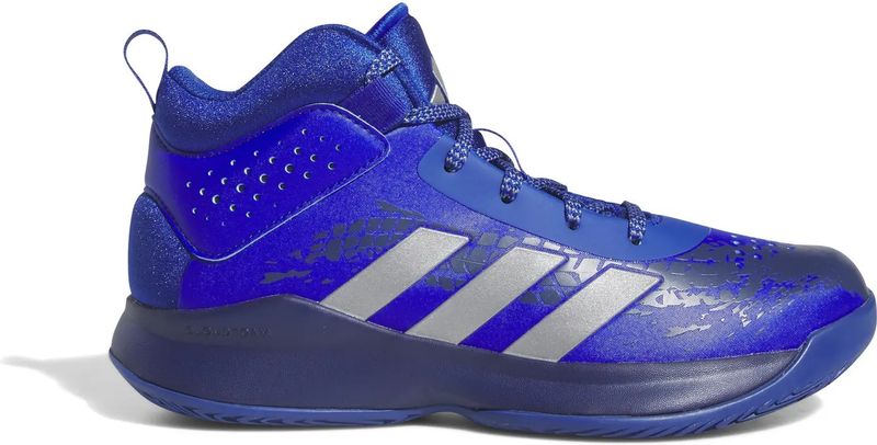 adidas - Cross Em Up 5 - Basketbalschoenen - Zwart - Textiel - Cloudfoam