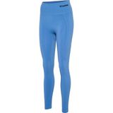 Hummel - Tif - Legging - Stretch Stof - Gebreid met Logo en Visgraat
