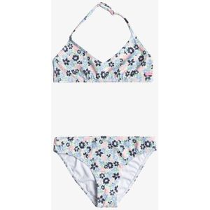 ROXY - Triangelbikini - Blauw/Bloemenprint - 2-delig - Verstelbaar