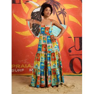 Roxy - Atlas Sunshine Coastline - Halflange Jurk voor Dames