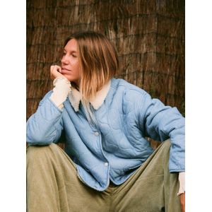 Roxy - Not So Basic - Denim Jack met Sherpa-voering voor Dames