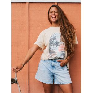 Roxy - Morning Splendour - Denim Bermuda voor Dames