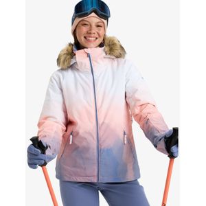 Roxy - Jet Ski - Snowboardjack - Dames - Groen - Waterdicht - Slimfit