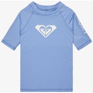 Roxy - Whole Hearted - Rash Vest - Korte Mouw - Meisjes 2-7 - UPF 50 Zonnebescherming