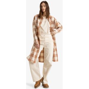 Bloes-Jurk - Havanna - Geborsteld Twillkatoen - Boyfriend-Pasvorm