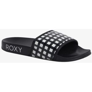 Roxy - Slippy - Sandalen - Zwart - Synthetisch Materiaal