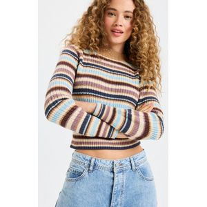 Roxy - Playa Morning - Korte trui met lange mouw voor Dames