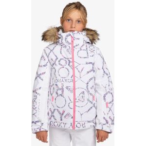 Roxy - Pie - Snow Jacket - Meisjes - Groen - 55% Gerecycled Polyester
