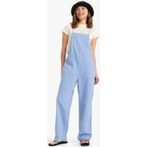 Roxy - Crystal Coast - Jumpsuit - Blauw - 100% Katoen