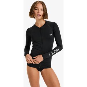 Roxy - New Essentials - Rash Vest - Zwart - Lange Mouw - Dames