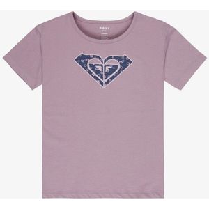 Roxy - Lily Night - T-shirt - Vintage Blue - Korte Mouwen voor Meisjes 4-16