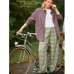 ROXY - GREAT INFLUENCE - Broek - Groen/Zwart - Gevoerde Zoom/Rand