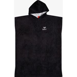 Roxy - Sunny Joy - Poncho Handdoek - Effen Katoenen Badstof - Kangoeroezakken