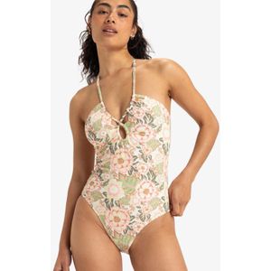 Wild Flower - Badpak - Oil Green - 93% Nylon, 7% Elasthan