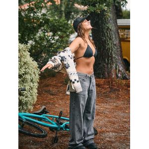 Roxy - Milla Wide Leg Regular Mid - Korter model voor Dames