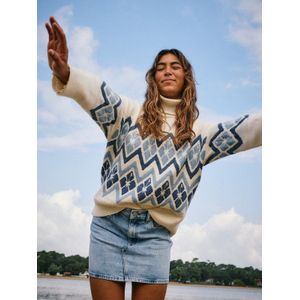 Roxy - Rain Mini Skirt - Beau Blue - Denim Minirok - Dames