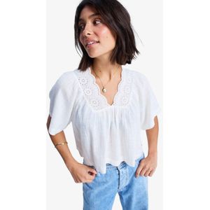 Roxy - Paradise Lagoon - Blouse met Korte Mouwen voor Dames