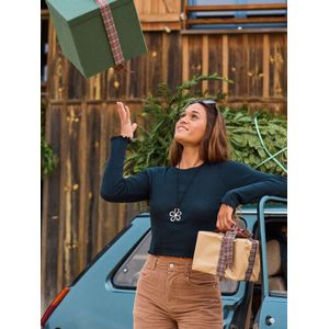 Roxy - Time Off Pointelle - Top - Lange Mouwen - Aansluitend - Biologisch Katoen