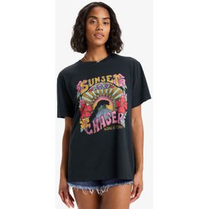 Roxy - Sunnyoversize Stone Wash - Oversized T-shirt voor Dames