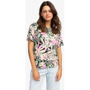 Roxy - Flowers For Life - Jersey T-shirt met Print voor Dames