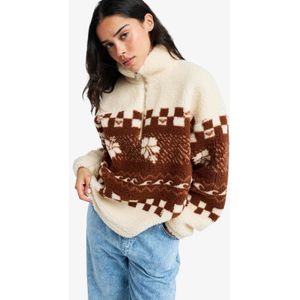 Roxy - Treasure Soul - Fleecetrui met Halve rits voor Dames