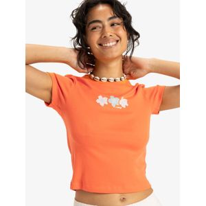 Roxy - Beach Love - T-shirt met Zeefdruk met Korte mouw voor Dames