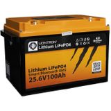 Liontron 100Ah 25,6V LiFePO4 Lithium Batterie BMS Bluetooth mit App (USt-befreit nach §12 Abs.3 Nr. 1 S.1 UStG)