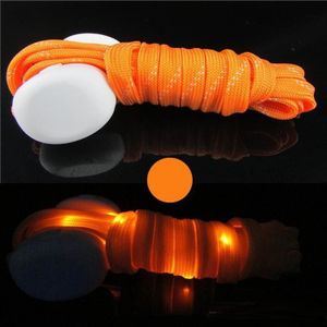 Lichtgevende  Nylon Veters - LED - Oranje