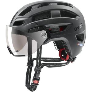 uvex Finale Visor Radhelm (52-57 cm, 03 black matt)