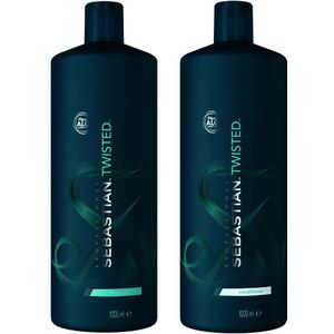 Sebastian Twisted Elastic Cleanser & Conditioner 1000ml