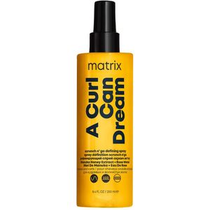 Matrix Total Results A Curl Can Dream Scrunch N' Go Defining Spray 250ml