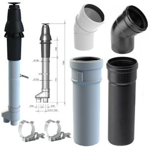 Dakdoorvoer PP Set 3 (80/80)