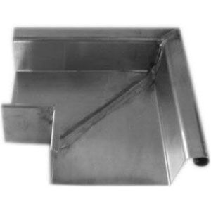 Buitenhoek B37 Haaks Gesoldeerd Bakgoot