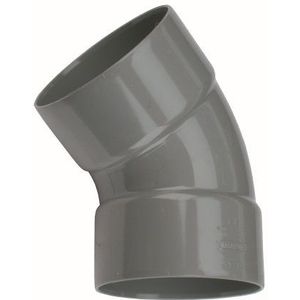 Pvc Bocht 90mm, Mof/mof 45 Graden